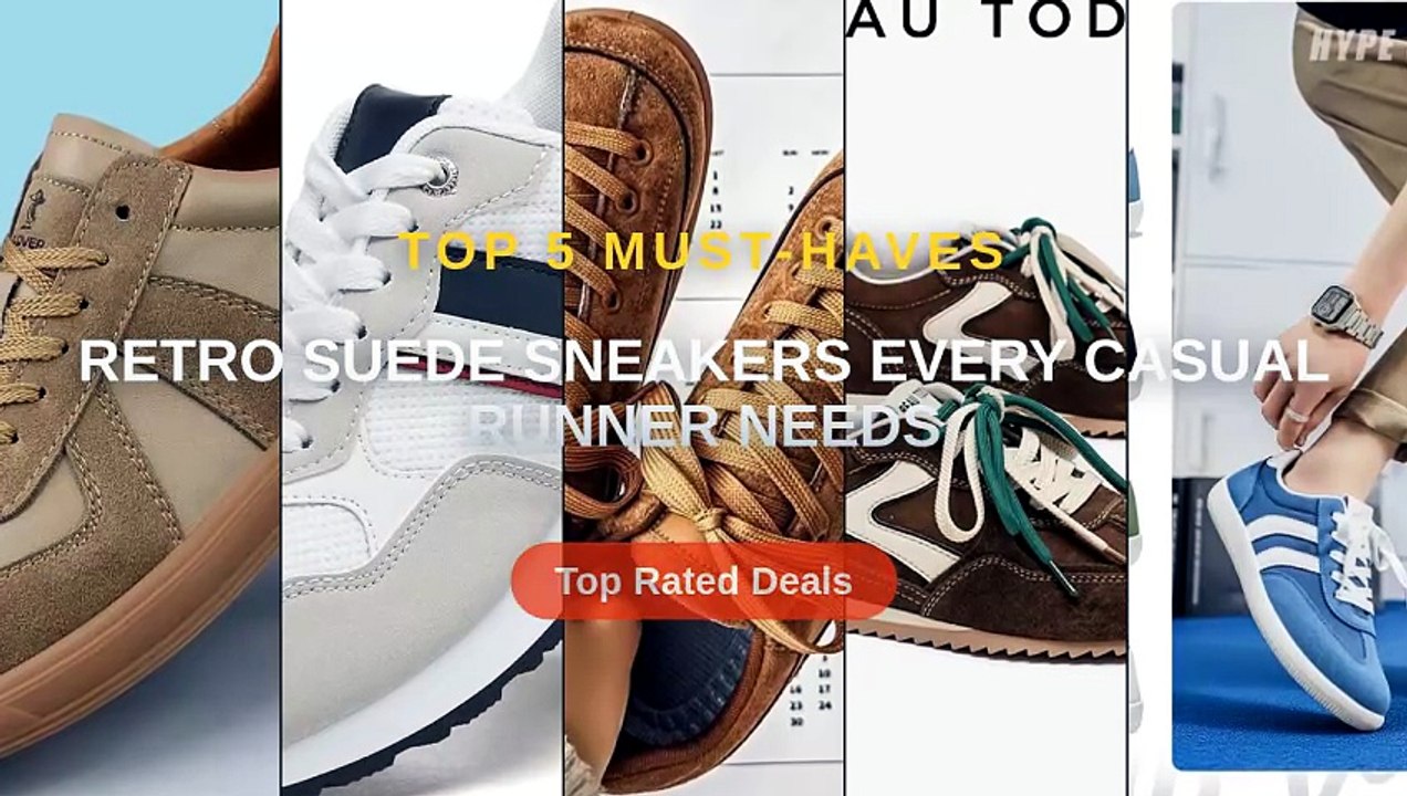 Retro Suede Sneakers Every Casual Runner Needs - Video Dailymotion
