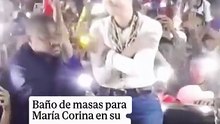 Furor en las calles de Caracas ante el regreso de María Corina Machado