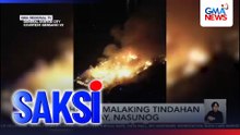 56 bahay at malaking tindahan ng ukay-ukay, nasunog| Saksi