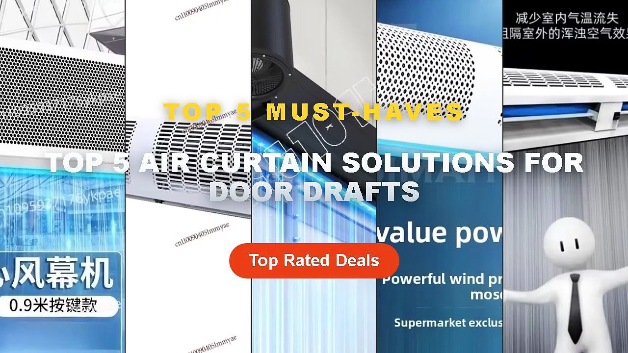 Top 5 Air Curtain Solutions For Door Drafts: Top 5 Best Sellers - Large ...
