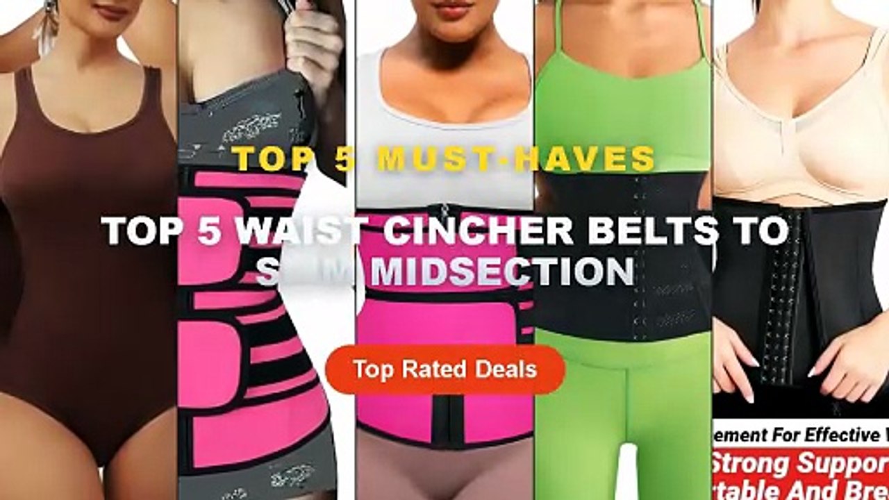 Amazing Top 5 Waist Cincher Belts To Slim Midsection You Need To See ...