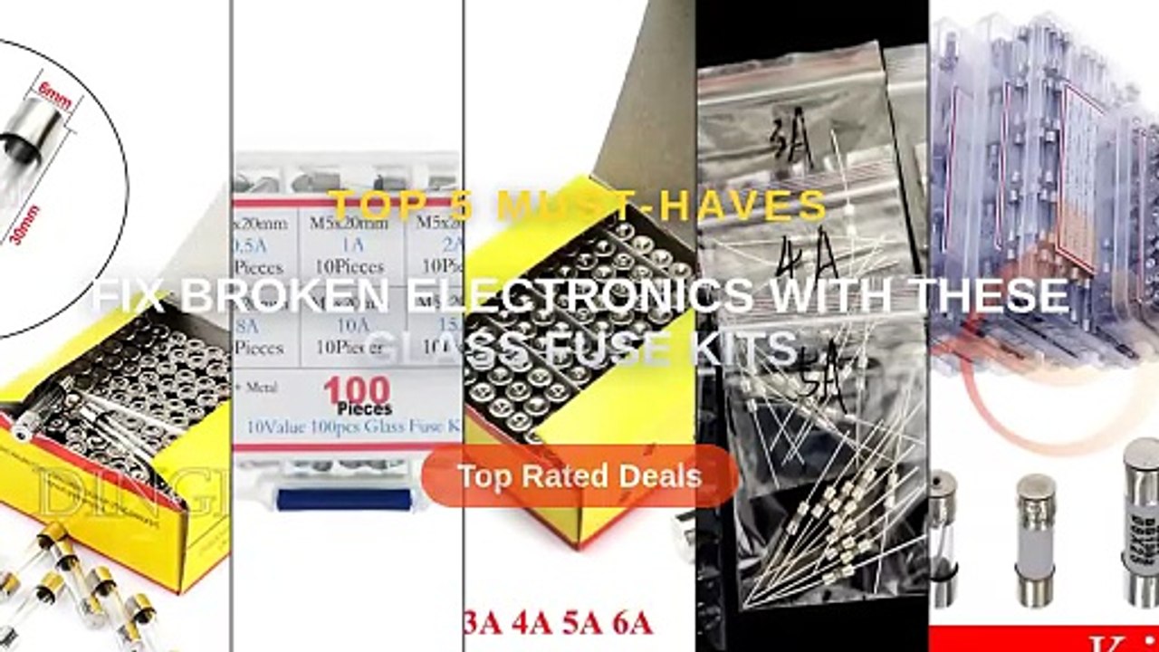 Fix Broken Electronics With These Glass Fuse Kits - Video Dailymotion