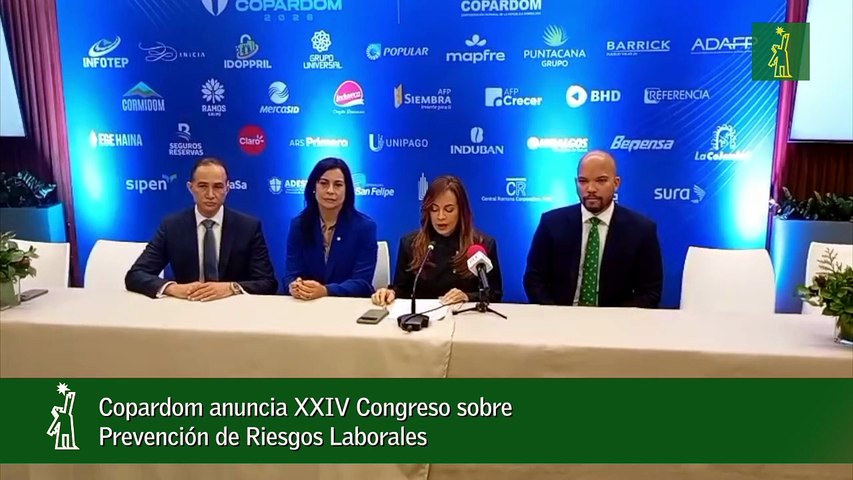 Copardom anuncia XXIV Congreso sobre Prevención de Riesgos Laborales