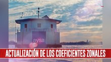 La propuesta de AYSA ante el ERAS: actualización de los coeficientes zonales