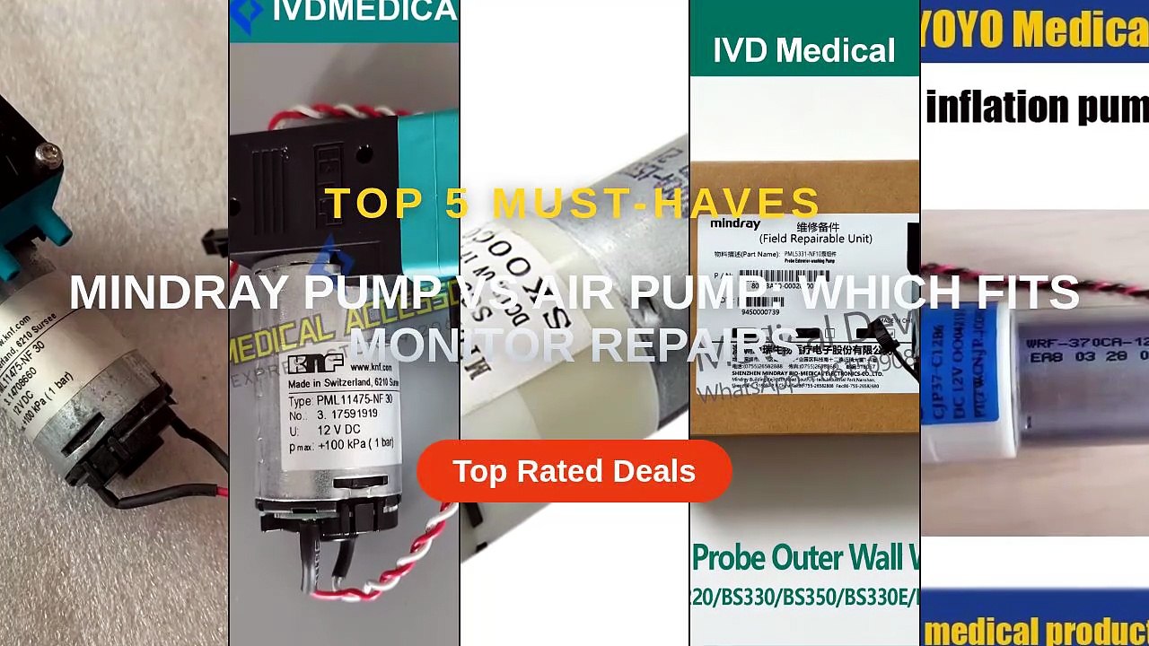 Mindray Pump vs Air Pump: Which Fits Monitor Repairs - Video Dailymotion