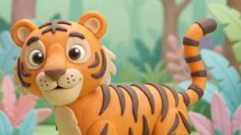 ✨ MAGIC CLAY ABC ✨ H UNTUK HARIMAU