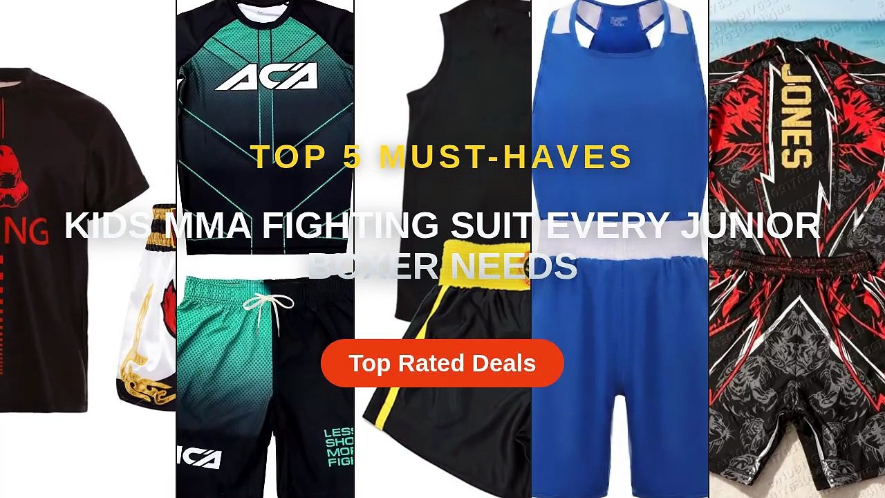 Kids MMA Fighting Suit Every Junior Boxer Needs - Video Dailymotion