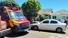 Homem e mulher ficam feridos após acidente de trânsito no Periolo