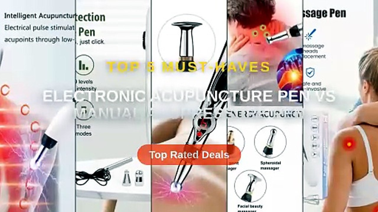 Electronic Acupuncture Pen vs Manual Acupressure Pen - Video Dailymotion