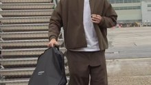 El peculiar outfit de Rodri en su llegada a Londres: se nota que ha vivido en Manchester