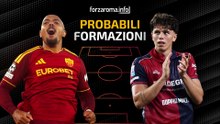 Roma-Cagliari, le probabili formazioni: