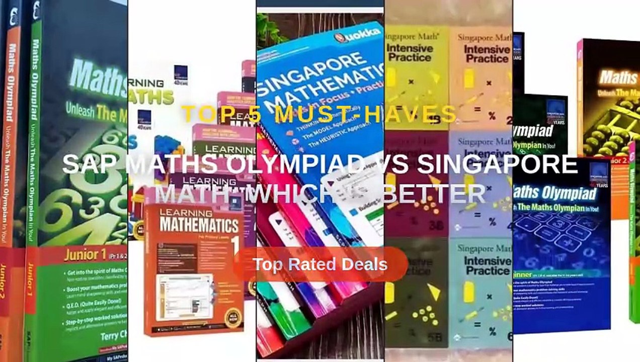 Sap Maths Olympiad vs Singapore Math: Which Is Better - Video Dailymotion