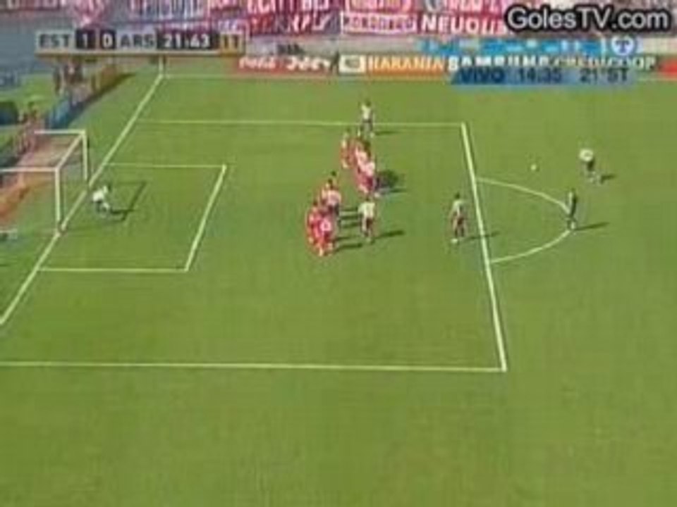 Estudiantes 2-0 Arsenal (1-0 Verón)