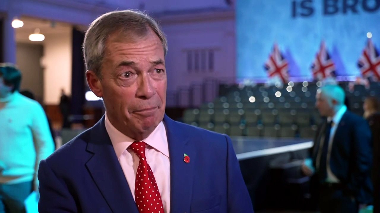 Farage says he understands people’s frustrations with Brexit - video ...