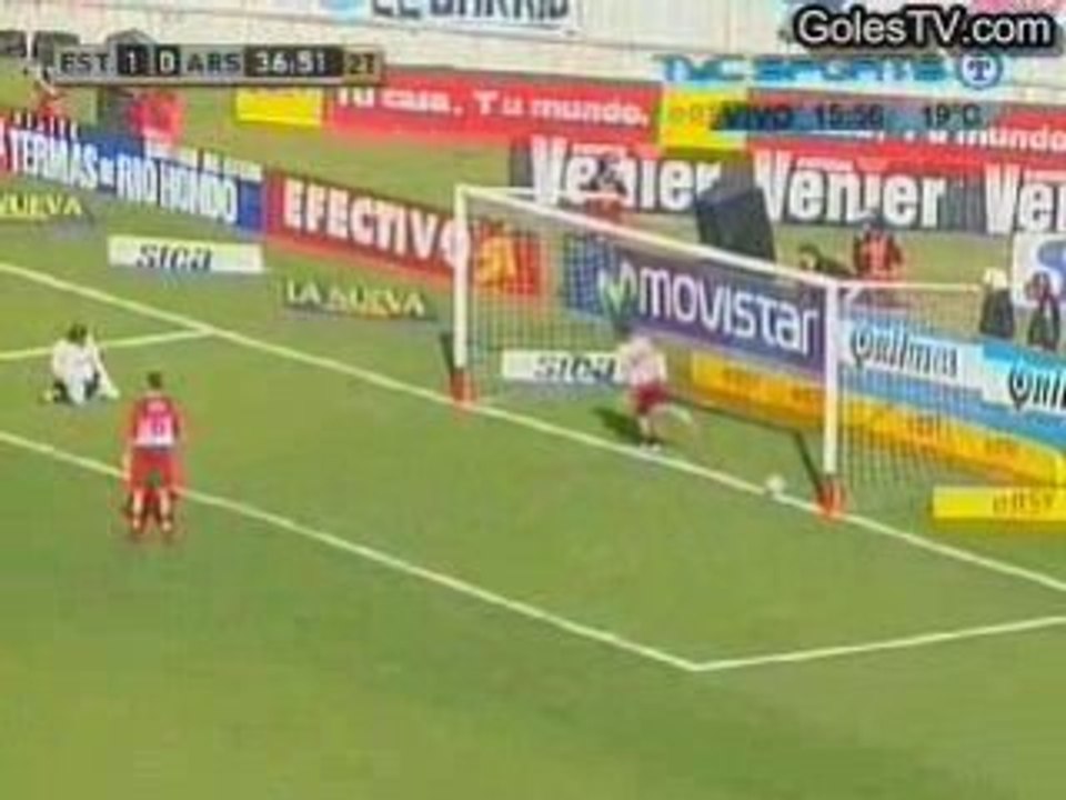 Estudiantes 2-0 Arsenal (2-0 Calderón)