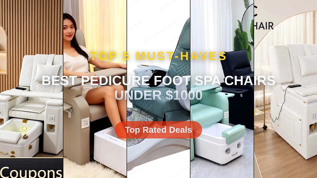 Best Pedicure Foot Spa Chairs Under $1000 - Video Dailymotion