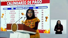 Anuncian el calendario de pagos de las Pensiones del Bienestar para noviembre-diciembre de 2026