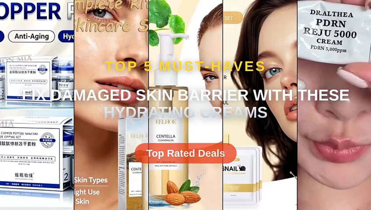Fix Damaged Skin Barrier With These Hydrating Creams - Video Dailymotion