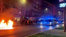 Graves disturbios y cargas de la Ertzaintza tras el acto frustrado de Vito Quiles en Bilbao