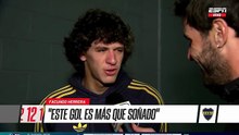 Facundo Jagger Herrera sobre su primer gol en Boca