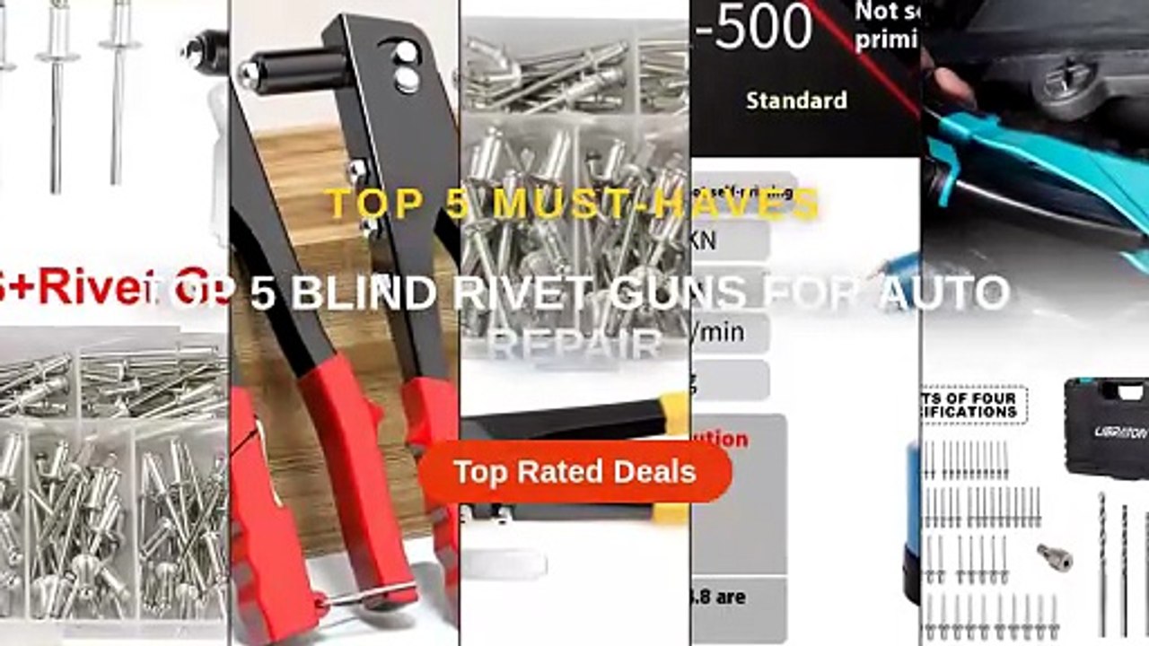 Top 5 Blind Rivet Guns For Auto Repair - video Dailymotion