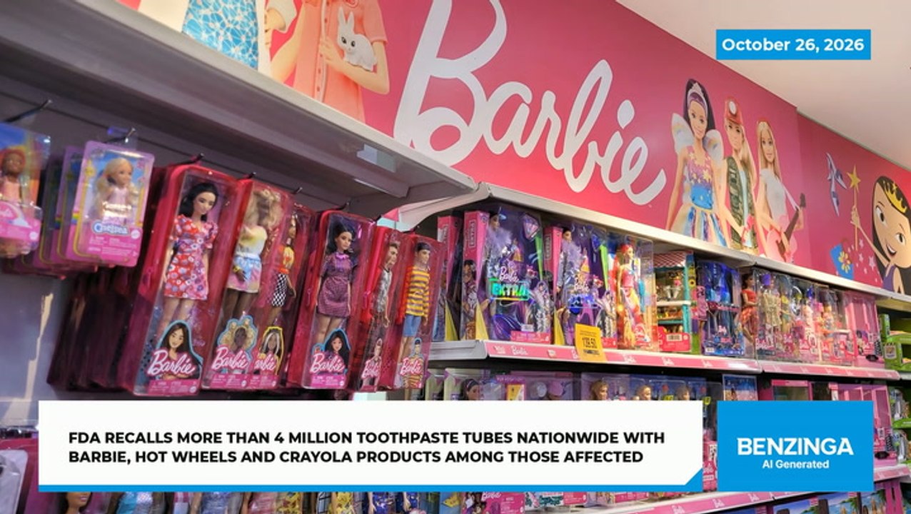 FDA Flags Major Toothpaste Recall - video Dailymotion