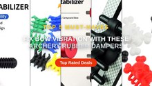 Fix Bow Vibration With These Archery Rubber Dampers