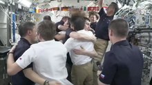 NASA's SpaceX Crew-10 Bids Farewell To ISS In Change Of Command Ceremony