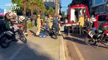 Motociclista recebe manobras de reanimação, mas morre após acidente em Cascavel