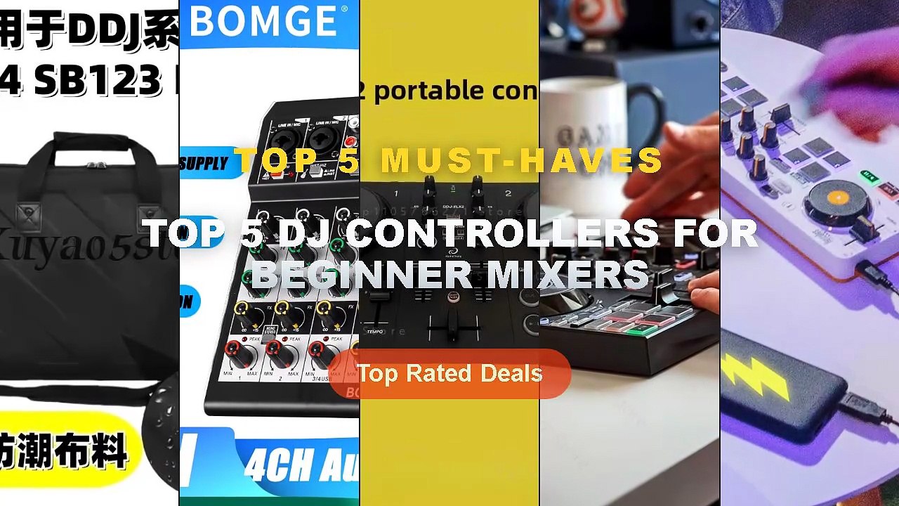 Why Everyone Is Buying Top 5 DJ Controllers For Beginner Mixers ...