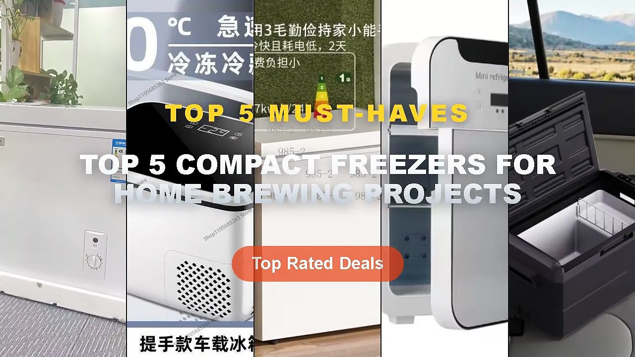 Top 5 Compact Freezers For Home Brewing Projects: Top 5 Best Sellers ...