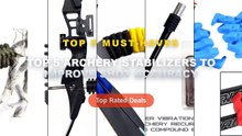 Top 5 Best Top 5 Archery Stabilizers To Improve Shot Accuracy (Must Have!) - 2pcs Archery Compound Bow Limbs Stabilizer ...
