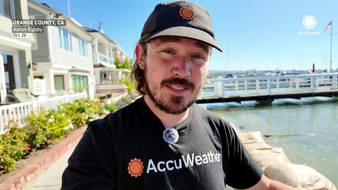 Rounds of tidal flooding surge into Southern California - video Dailymotion