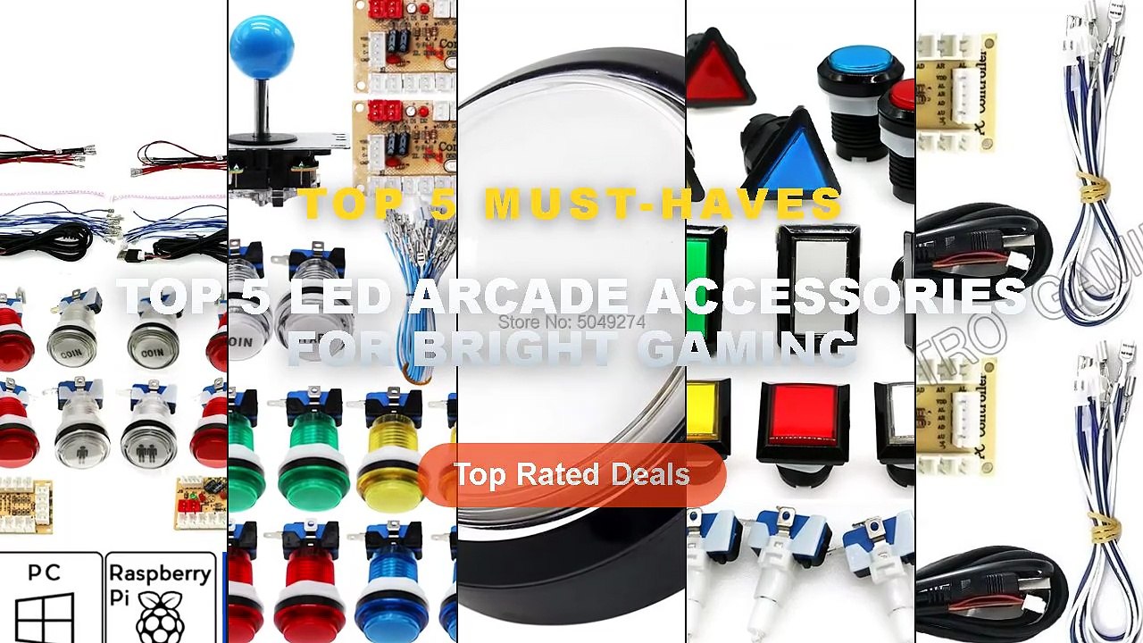 Top 5 LED Arcade Accessories For Bright Gaming: Top 5 Best Sellers - PC ...