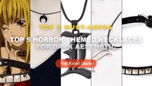 Don't Buy Top 5 Horror-Themed Necklaces For Dark Aesthetic Before Watching This! - Anime Death Note Necklace Misa Amane ...