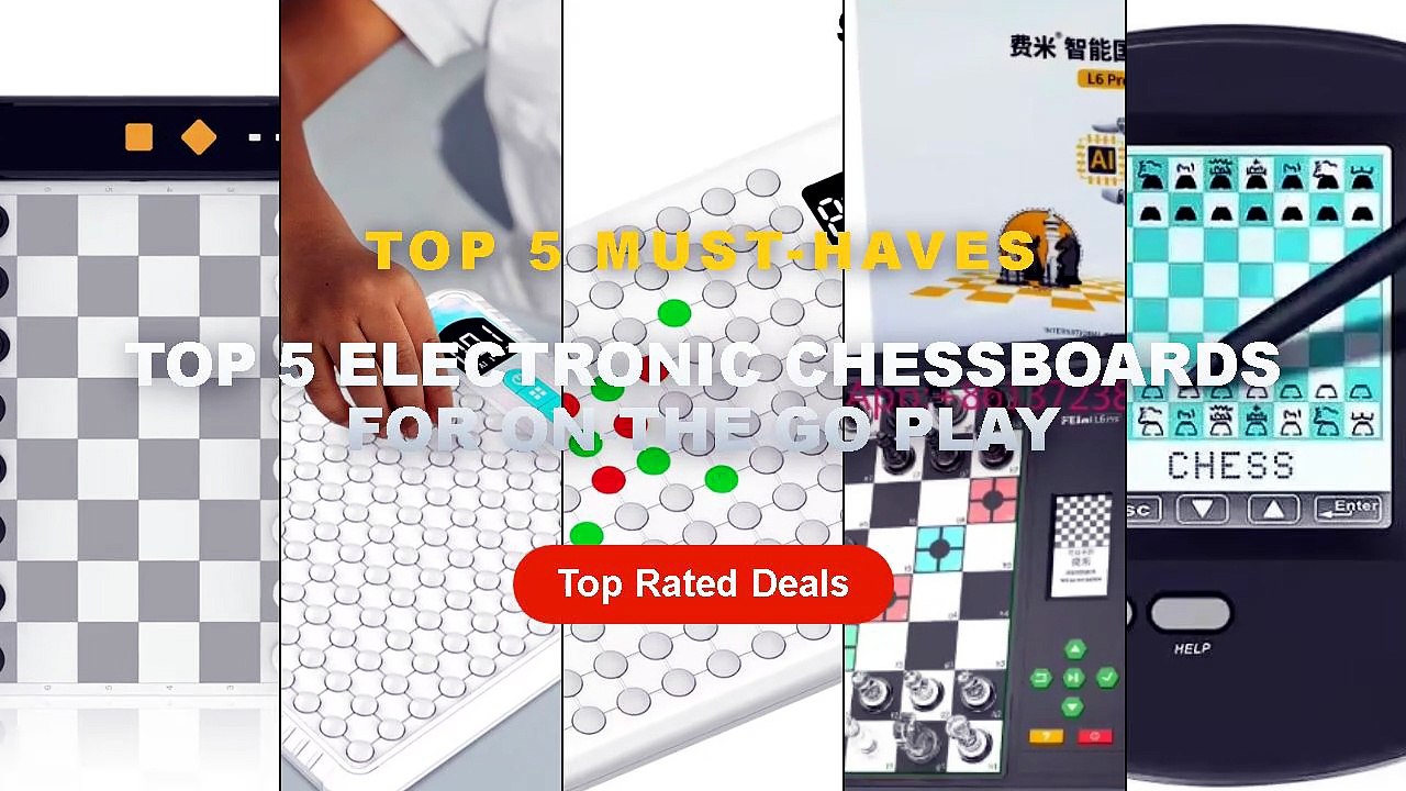 Top 5 Electronic Chessboards For On‑the‑Go Play: Top 5 Best Sellers ...