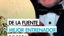 Balón de Oro: Luis de la Fuente, DT de la Roja, es el mejor entrenador del año
