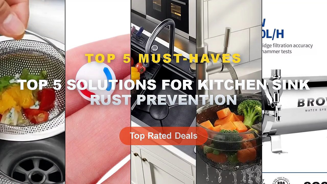 Top 5 Best Top 5 Solutions For Kitchen Sink Rust Prevention (Must Have ...