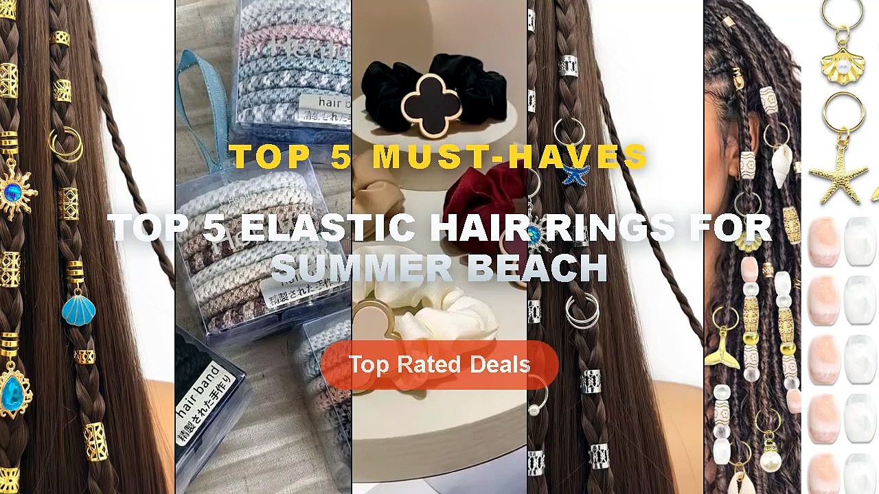 Top 5 Elastic Hair Rings For Summer Beach: Top 5 Best Sellers - 58Pcs ...
