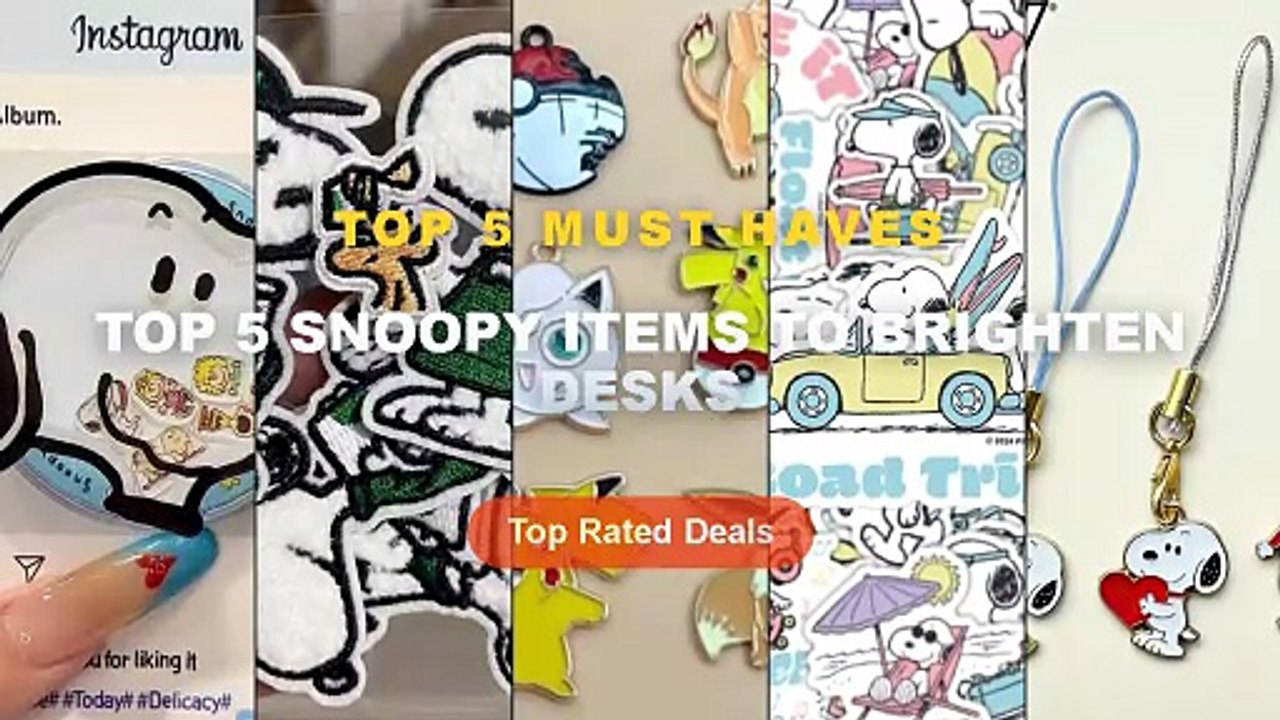Ultimate Guide to the Best Top 5 Snoopy Items To Brighten Desks - 5pcs ...