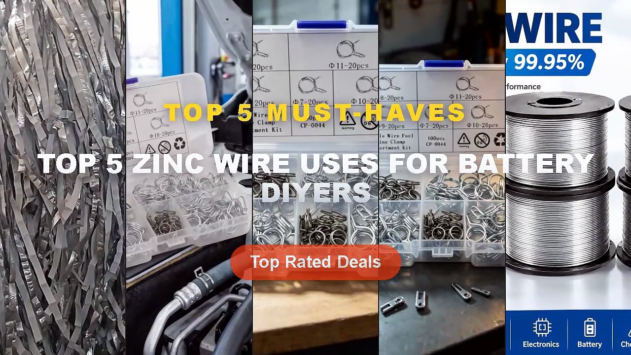Cheap & Best Top 5 Zinc Wire Uses For Battery DIYers Unboxing & Review ...