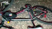 Ciclista de 18 anos fica ferido após batida com Kia Sportage em Cascavel