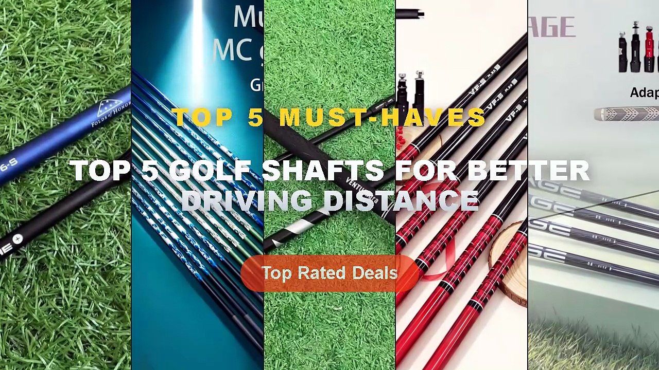 Amazing Top 5 Golf Shafts For Better Driving Distance You Need To See ...
