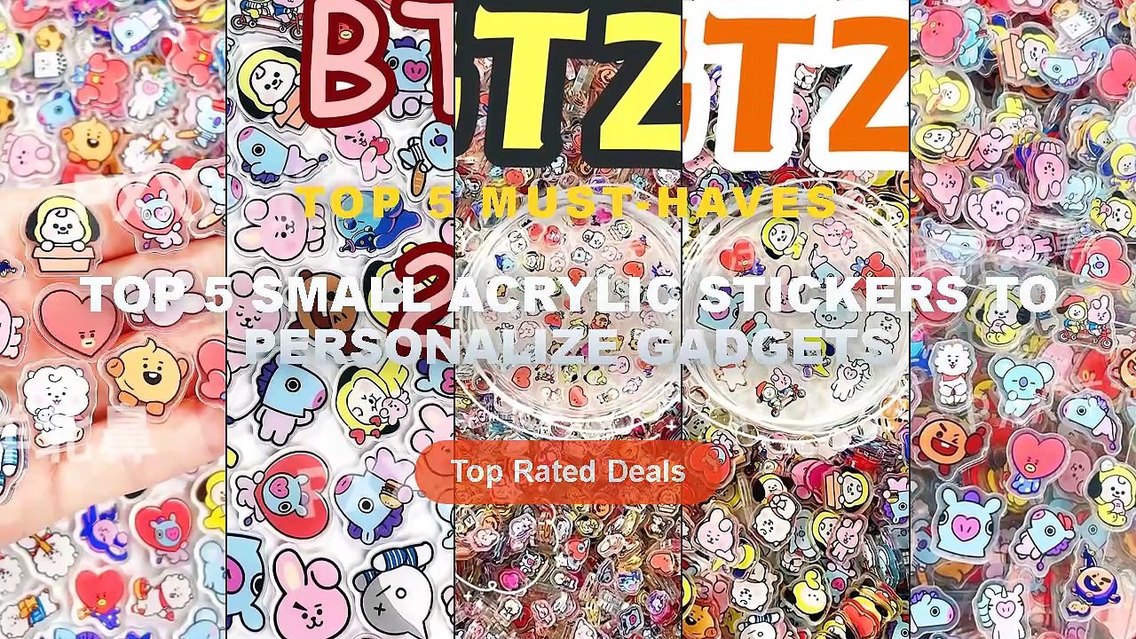 Don't Buy Top 5 Small Acrylic Stickers To Personalize Gadgets Before ...