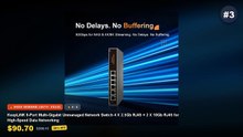 Ultimate Guide to the Best Top 5 Ethernet Switches To Boost Wired Speed - ONTi 8 10Gb SFP+ Ports L3 Managed Network Swit...