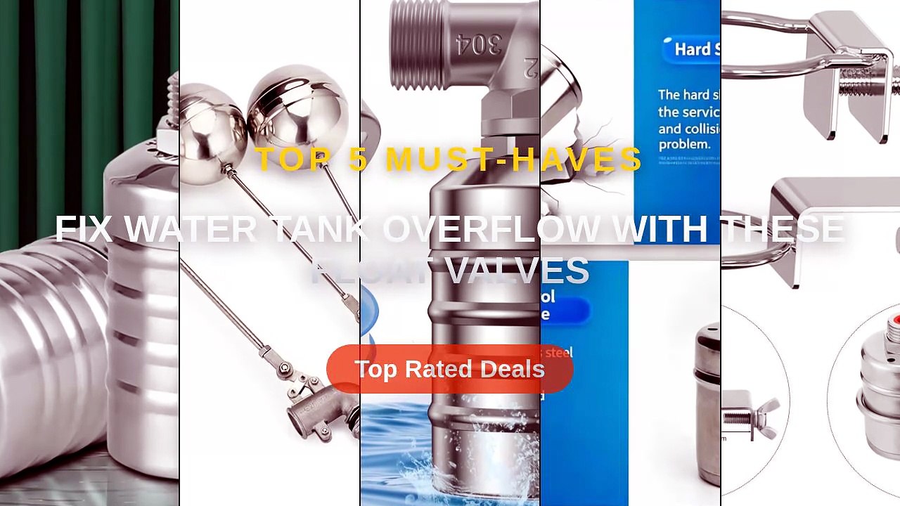 Fix Water Tank Overflow With These Float Valves - Video Dailymotion