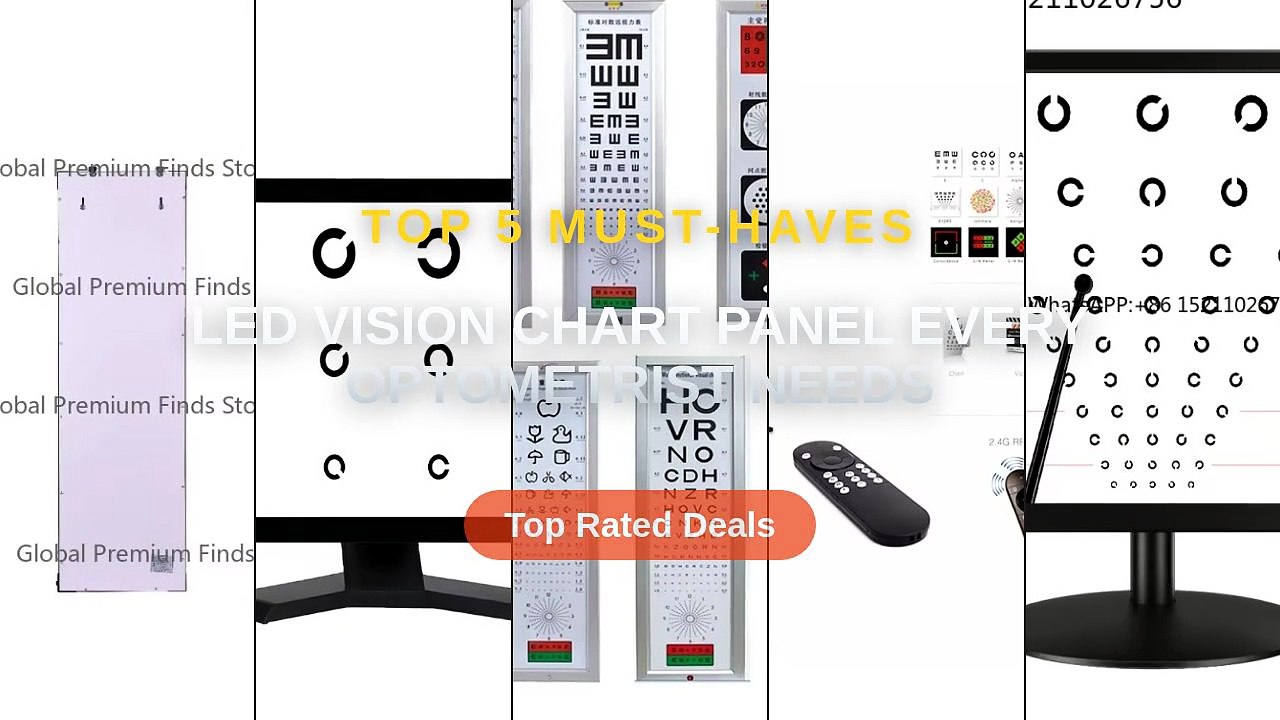 LED Vision Chart Panel Every Optometrist Needs - Video Dailymotion