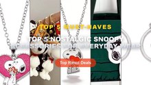 Cheap & Best Top 5 Nostalgic Snoopy Accessories For Everyday Wear Unboxing & Review - Cute Cartoon Snoopy Hollowed out E...