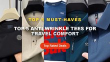 Cheap & Best Top 5 Anti‑Wrinkle Tees For Travel Comfort Unboxing & Review - Pure Cotton Men's Classic Embroidered Polo S...
