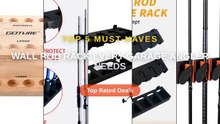Wall Rod Rack Every Garage Angler Needs